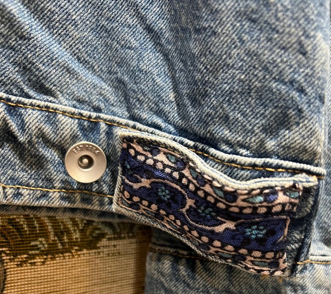 Upcycled Denim Jacket from MPIRA