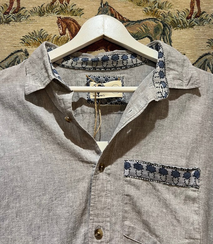 Upcycled Linen Shirt from MPIRA