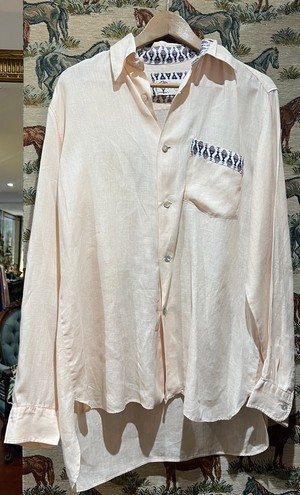 Upcycled Linen Shirt from MPIRA
