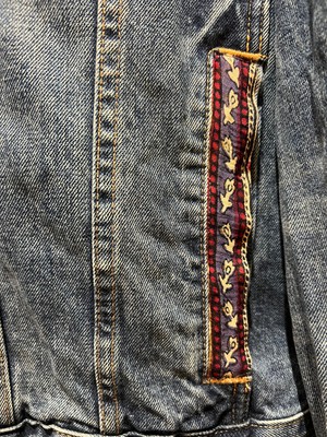 Upcycled Denim Jacket from MPIRA