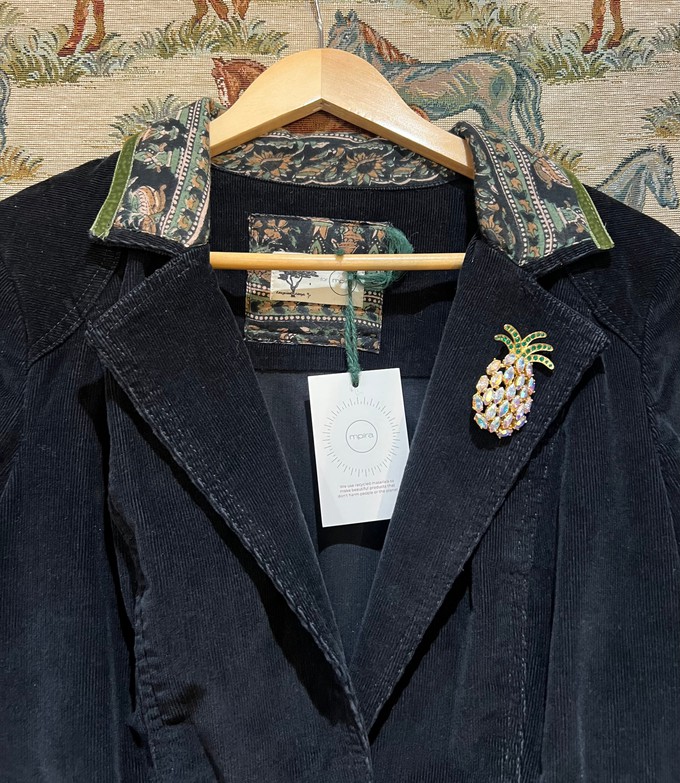 Corduroy Waisted Jacket from MPIRA