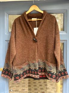 100% Wool Cardigan Knitwear via MPIRA