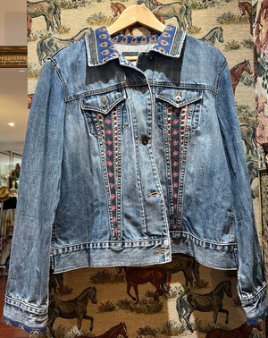 Upcycled Denim Jacket from MPIRA