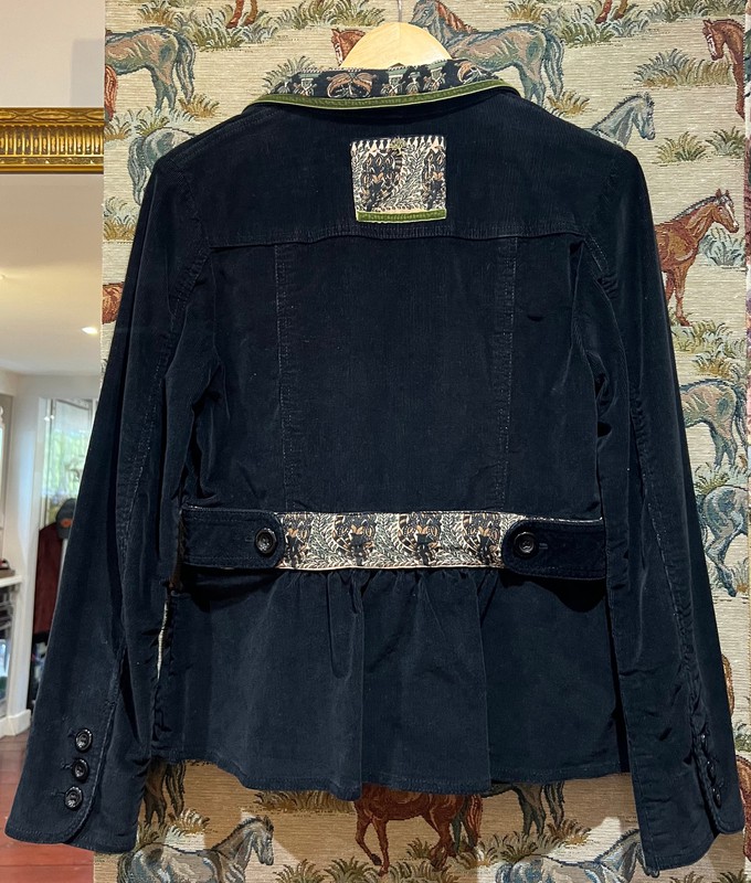 Corduroy Waisted Jacket from MPIRA