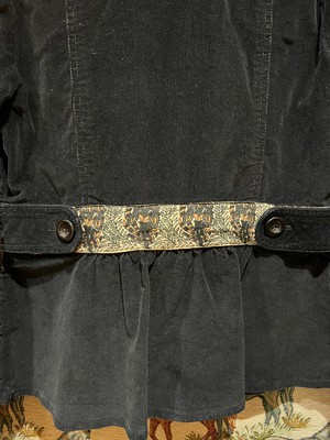 Corduroy Waisted Jacket from MPIRA