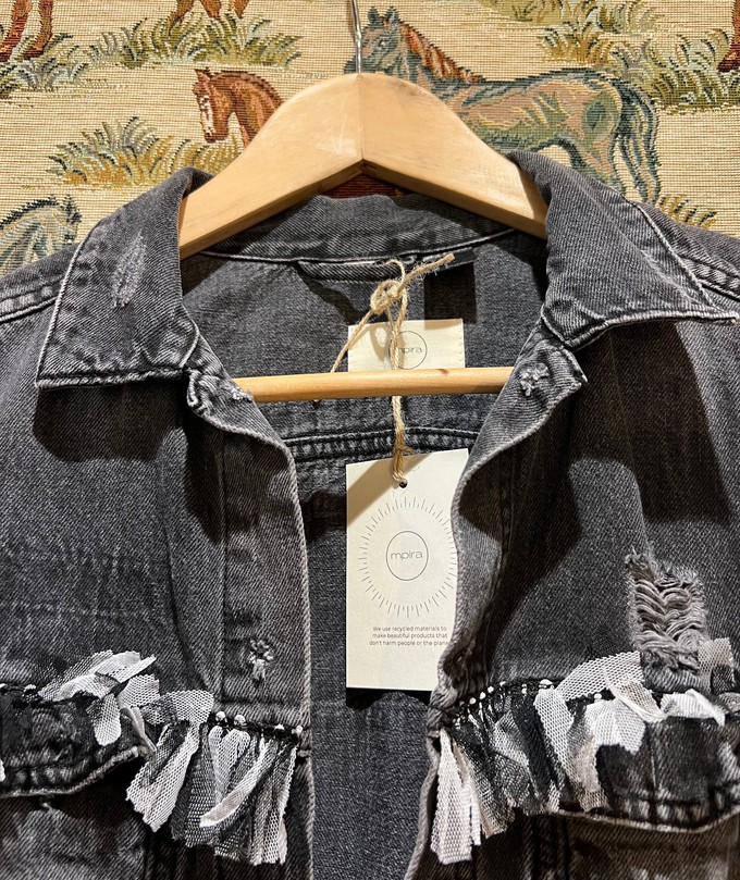 Upcycled Denim Waistcoat from MPIRA