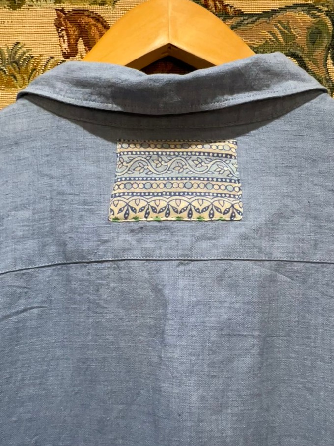 Upcycled Linen Shirt from MPIRA