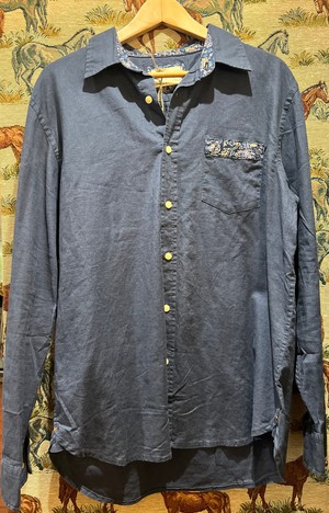 Upcycled Linen Shirt from MPIRA