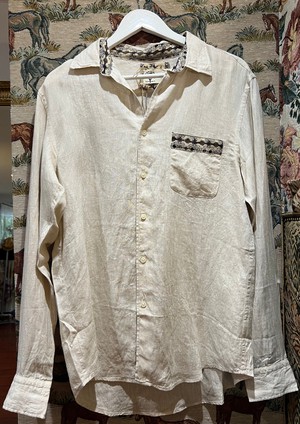 Upcycled Linen Shirt from MPIRA