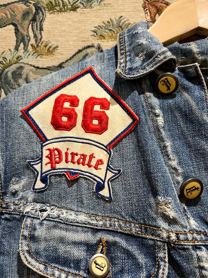 Upcycled Denim Waistcoat from MPIRA