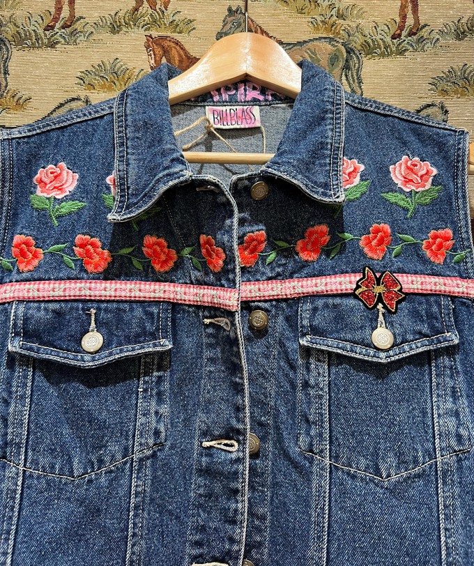 Upcycled Denim Waistcoat from MPIRA