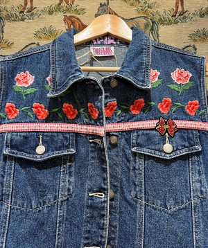 Upcycled Denim Waistcoat from MPIRA