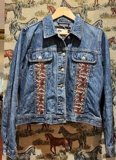 Upcycled Denim Jacket via MPIRA