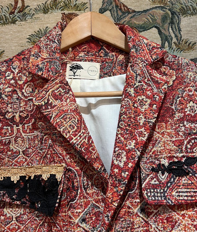 Upcycled Tapestry Jacket from MPIRA