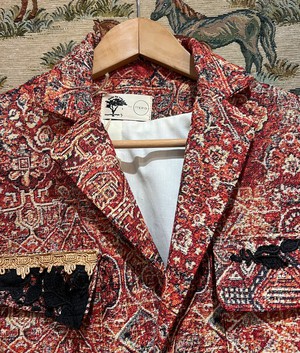 Upcycled Tapestry Jacket from MPIRA