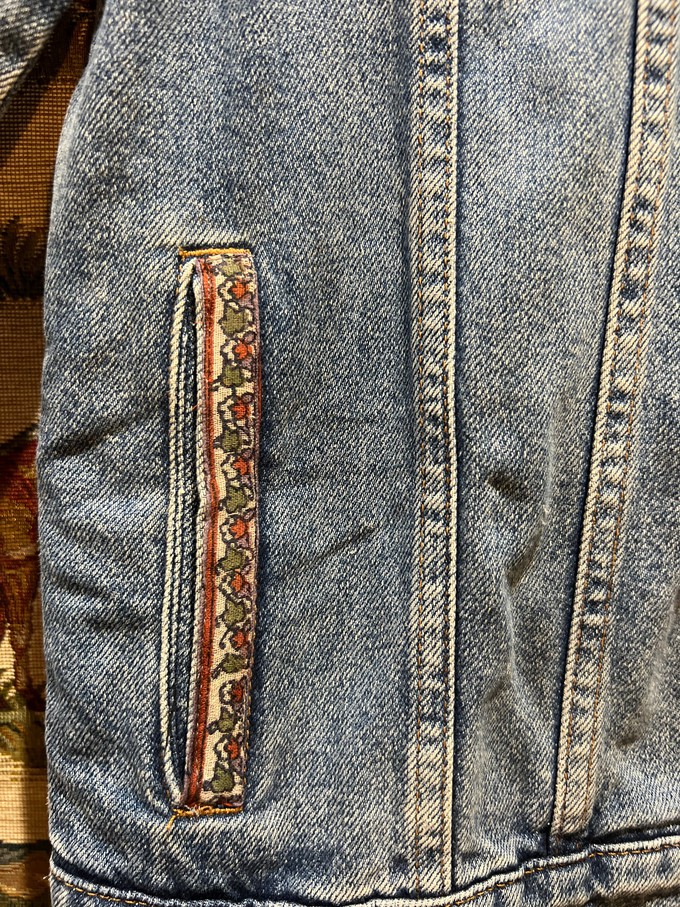 Upcycled Denim Jacket from MPIRA