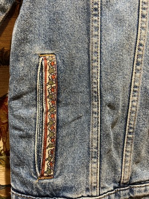 Upcycled Denim Jacket from MPIRA