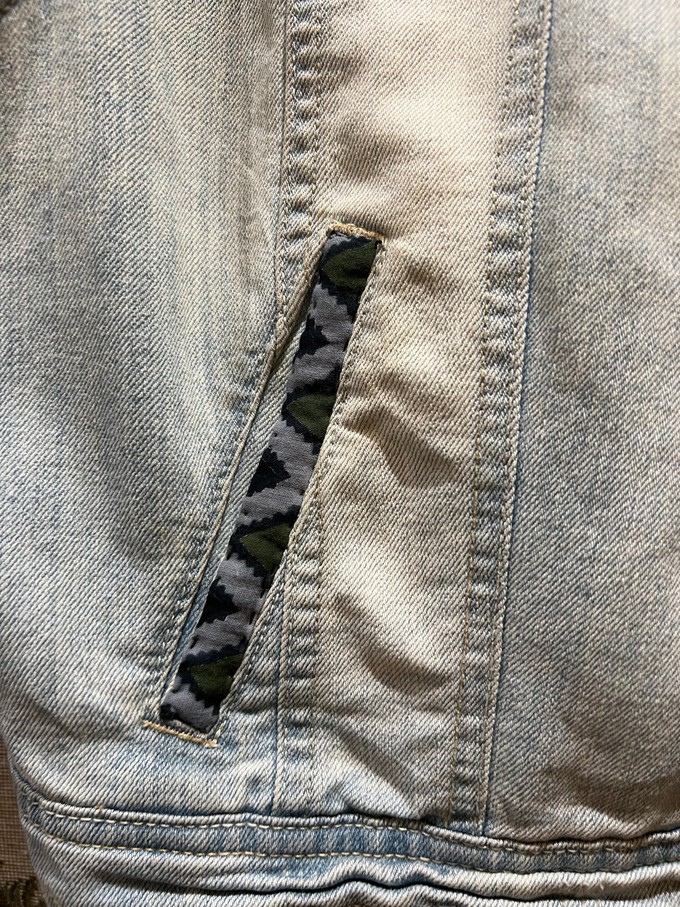 Upcycled Denim Waistcoat from MPIRA