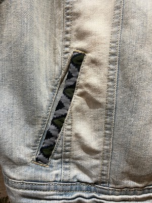 Upcycled Denim Waistcoat from MPIRA