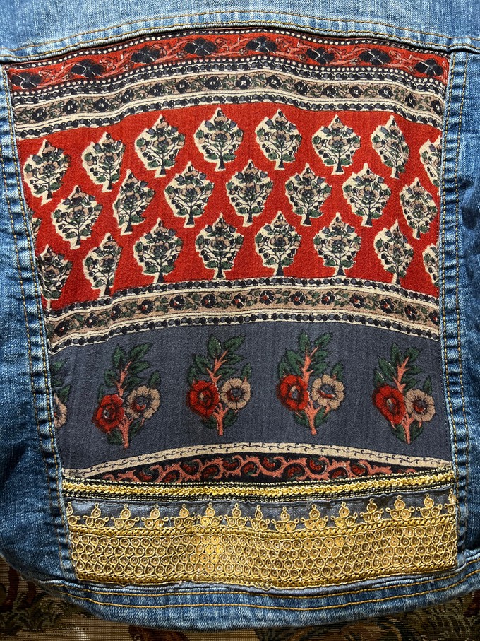 Upcycled Denim Jacket from MPIRA