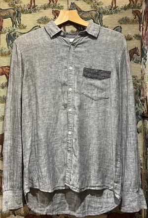 Upcycled Linen Shirt from MPIRA