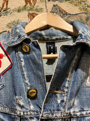 Upcycled Denim Waistcoat from MPIRA