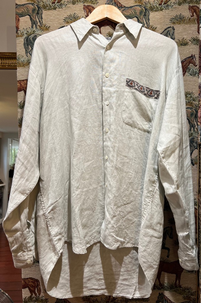 Upcycled Linen Shirt from MPIRA