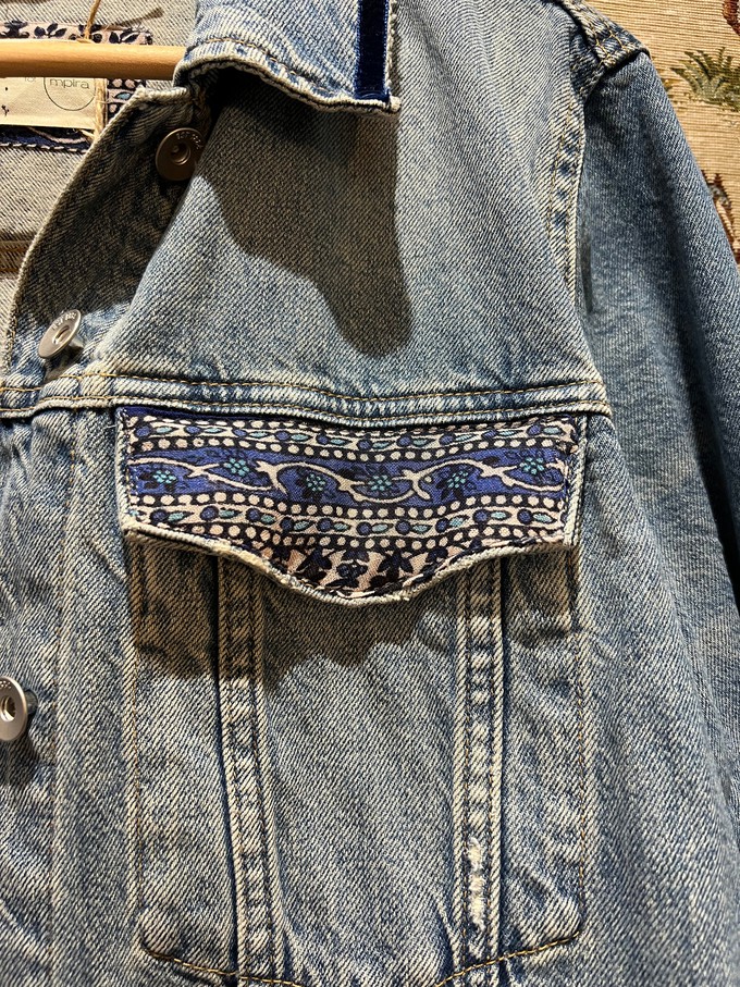 Upcycled Denim Jacket from MPIRA