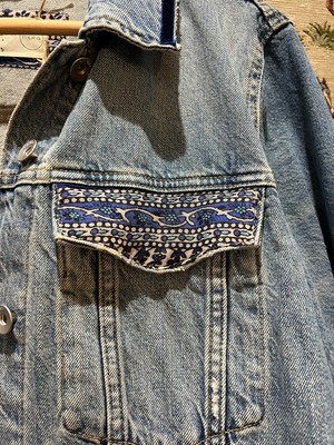 Upcycled Denim Jacket from MPIRA