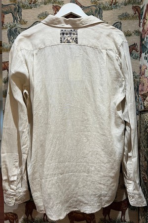 Upcycled Linen Shirt from MPIRA