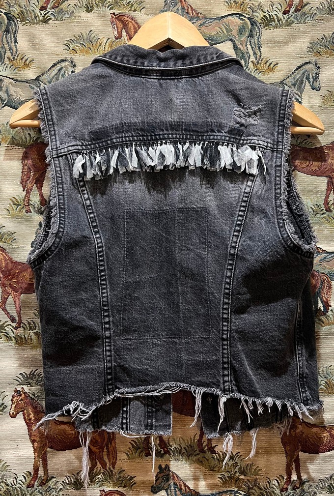 Upcycled Denim Waistcoat from MPIRA