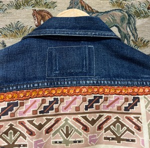 Upcycled Denim Jacket from MPIRA