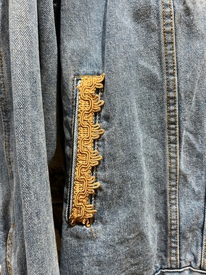 Upcycled Denim Jacket from MPIRA
