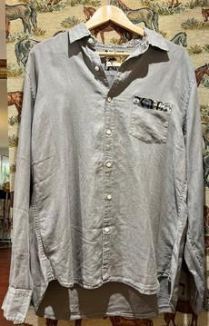 Upcycled Linen Shirt via MPIRA