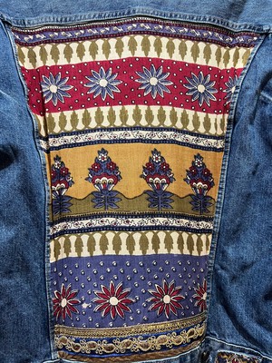Upcycled Denim Jacket from MPIRA