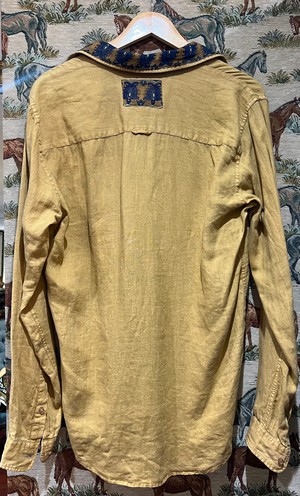 Upcycled Linen Shirt from MPIRA