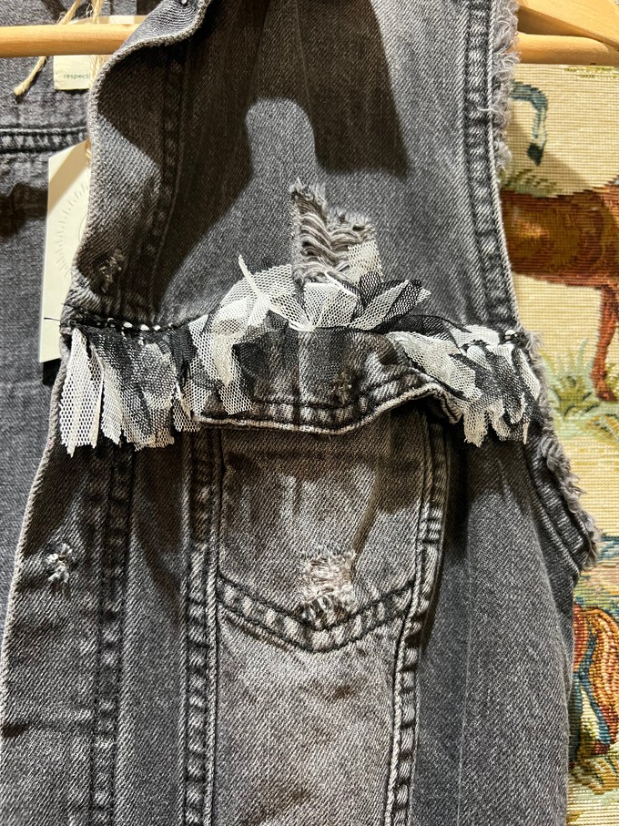 Upcycled Denim Waistcoat from MPIRA