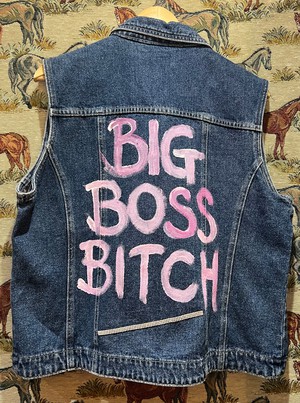 Upcycled Denim Waistcoat from MPIRA