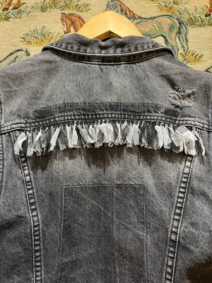 Upcycled Denim Waistcoat from MPIRA