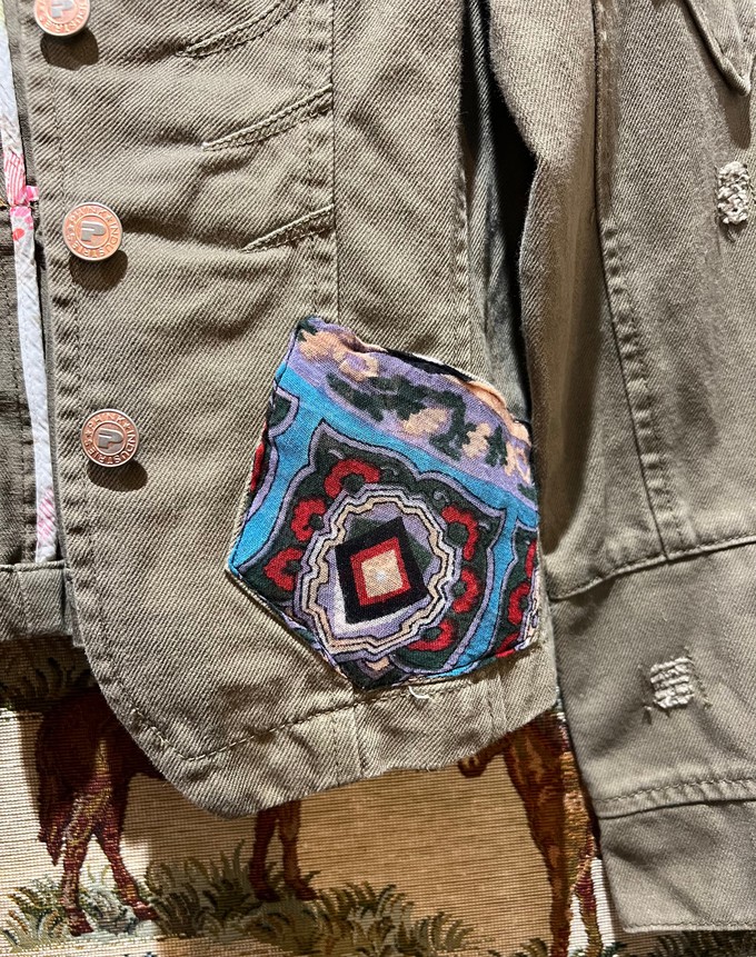 Upcycled Kids Utility Jacket from MPIRA