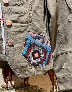 Upcycled Kids Utility Jacket from MPIRA