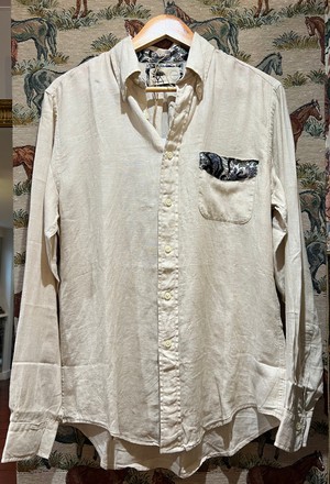 Upcycled Linen Shirt from MPIRA