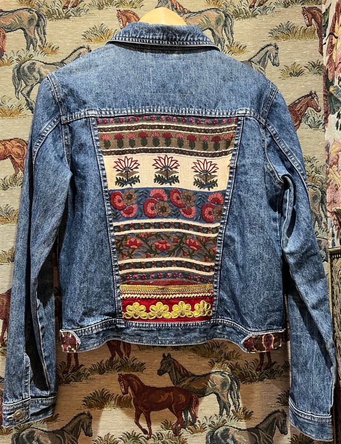Upcycled Denim Jacket from MPIRA