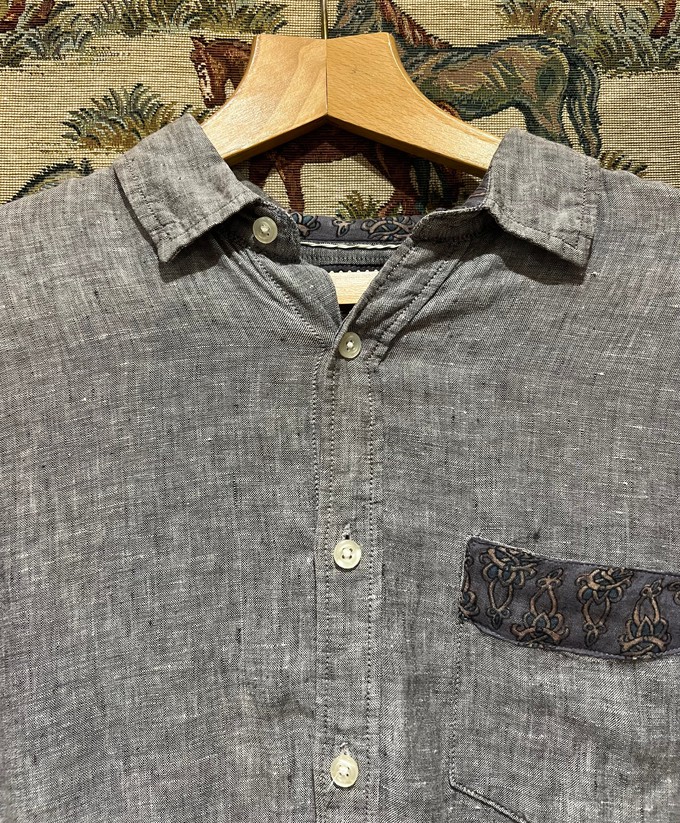 Upcycled Linen Shirt from MPIRA