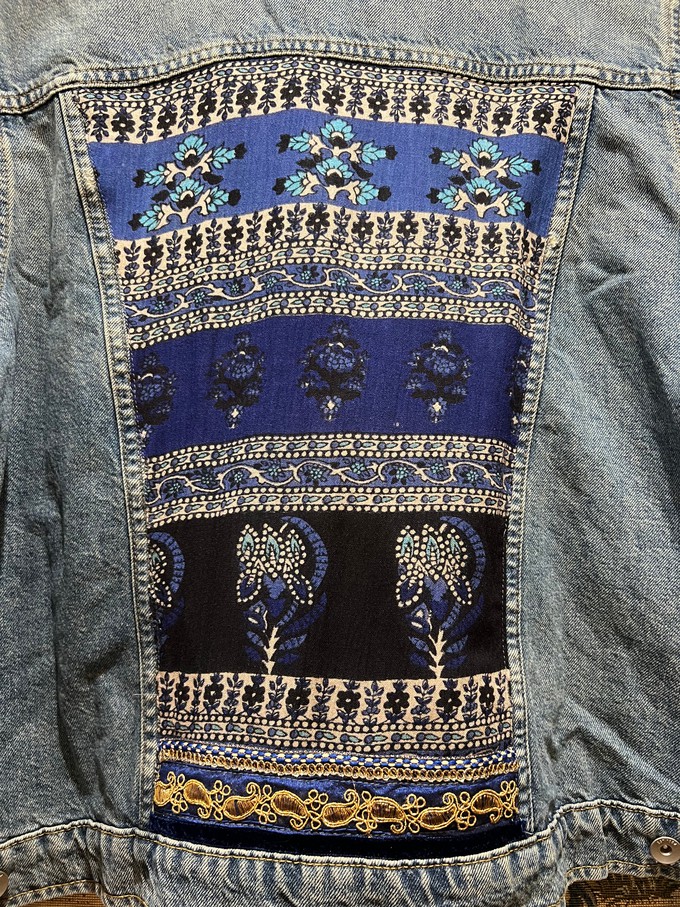 Upcycled Denim Jacket from MPIRA