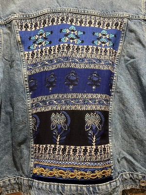 Upcycled Denim Jacket from MPIRA