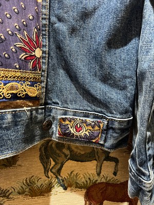 Upcycled Denim Jacket from MPIRA