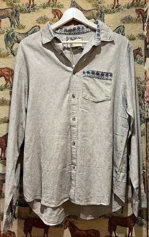 Upcycled Linen Shirt from MPIRA