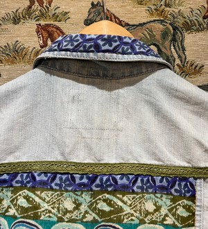 Upcycled Denim Waistcoat from MPIRA