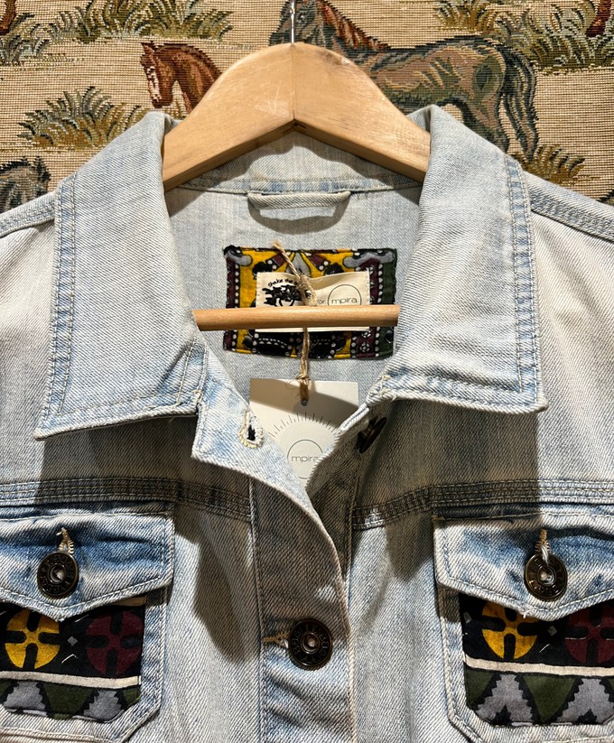 Upcycled Denim Waistcoat from MPIRA